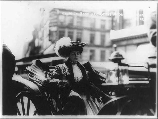 Weddings - Going to Harriman-Gerry wedding, Mar. 3, 1908