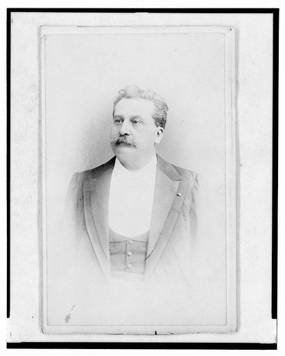 Mayor Duceux, of Saint-Dié-des-Vosges, half-length portrait, facing left