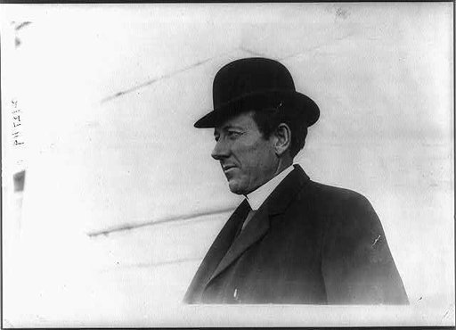 Philip Pitt Campbell, 1862-1941, head and shoulders, facing left
