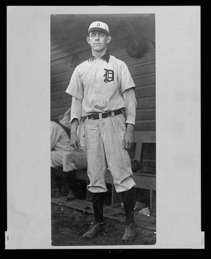 Herman Malloy, Detroit Baseball Club player, full-length portrait, in uniform, facing front