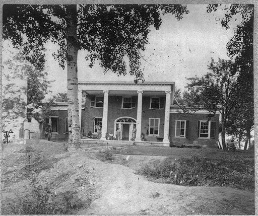 Houses at Marye's Heights, Fredericksburg, Va. Marye's House