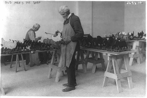 Old Men's Toy Shop
