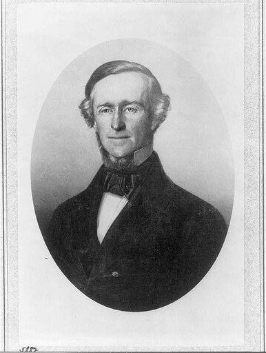 Philip St. George Cocke, 1809-1861, head-and-shoulders portrait, facing left