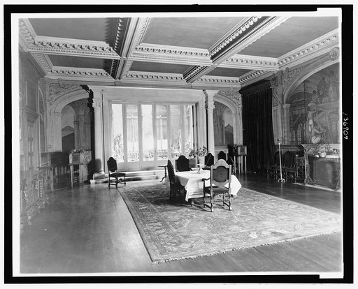 Dining room at the Mexican Embassy, Washington D.C.