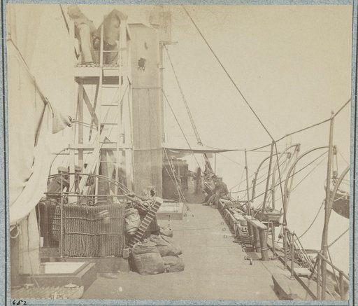 U.S. iron clad Galena, after her attack on Fort Darling, James River, Va.