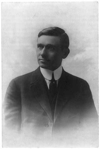 Dow H. Drukker, Republican representative from New Jersey, head-and-shoulders portrait, facing left