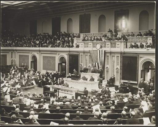 Session of the House of Representatives in the U.S. Capitol