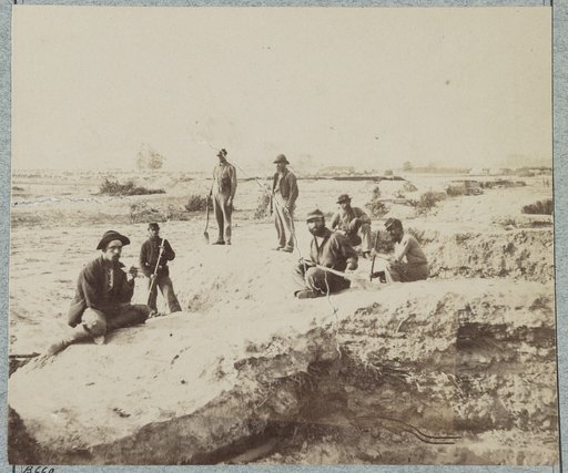 Confederate fortifications at Warren Station