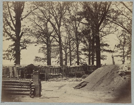 Interior of Fort Steadman in front of Petersburg, Va