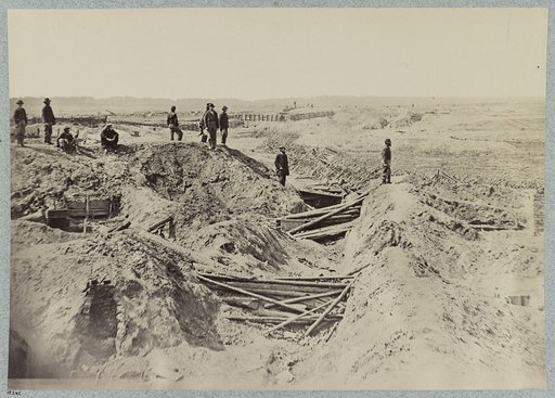 Fort Mahone (Confederate) in front of Petersburg, Va.