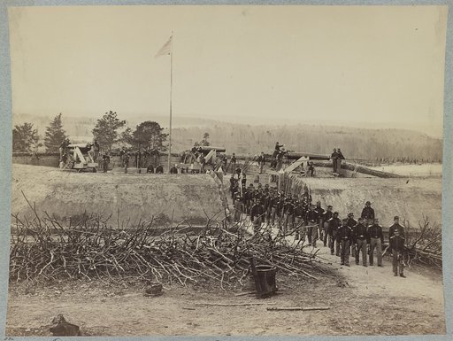 Fort Slemmer Co. and 2d Pennsylvania Artillery