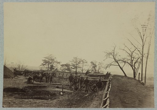 Fort Brady, James River, Va. near Dutch Gap Canal