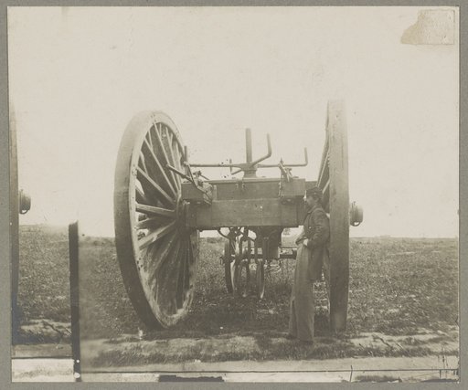 Sling cart used in removing the captured artillery, Fort Darling, Drewry's Bluff, James River, Va. April 1865