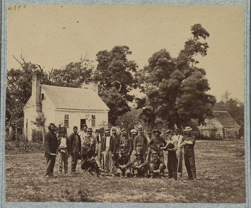 Mrs. Allen's house used as hospital by Kearny's Brigade