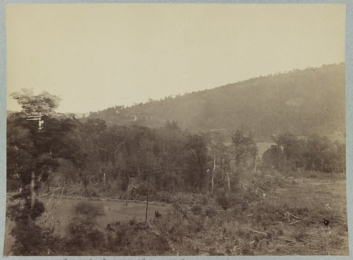 North slope of Lookout Mountain, from the west