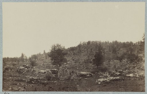 The battle-field of Gettysburg. Little Round Top