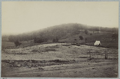 Battle-field of Gettysburg. Culp's Hill