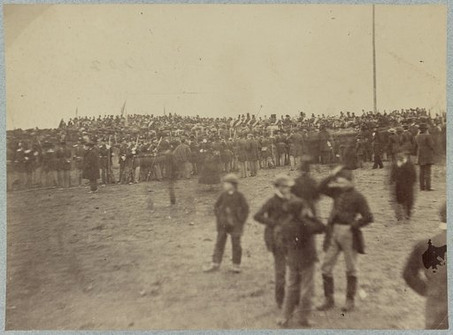 Dedication of monument at Gettysburg cemetery