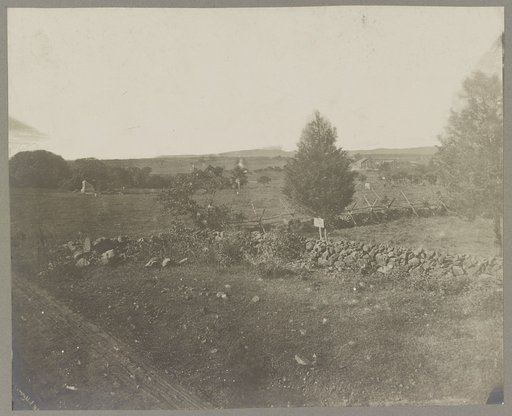 Gettysburg, battlefield of, scene of Pickett's charge