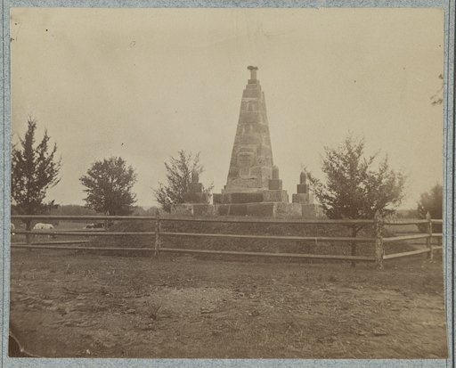 Monument on battlefield of Bull Run