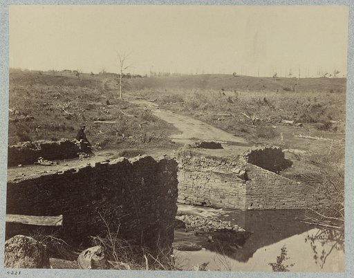 Battlefield of Bull Run, ruins of the stone bridge