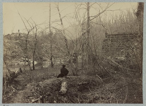 View on Bull Run, crossing of Orange and Alexandria railroad