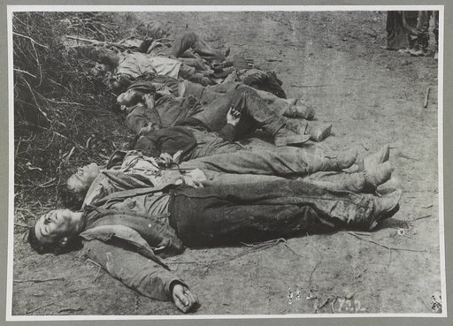 Dead of Ewell's Corps, Spotsylvania, May 1864