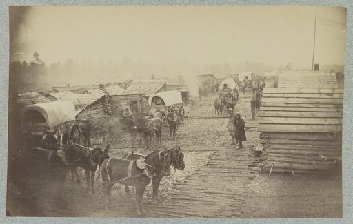 Camp of the Union forces at Centreville, Va. Winter 1861-62