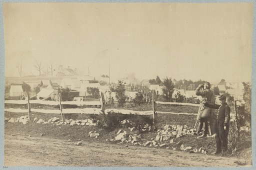 Camp of 55th New York Infantry, near Tenallytown [i.e. Tenleytown], D.C.
