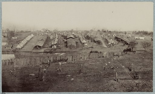 Camp of 2d Massachusetts Cavalry Vienna, Va. Feb., 1864