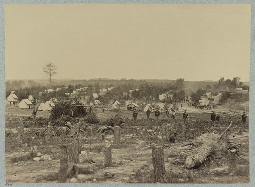 Camp of 30th Pennsylvania Infantry