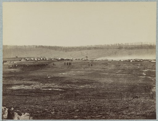 Winter quarters of a Cavalry Regiment in Army of Potomac near Brandy Station, Va., 1864