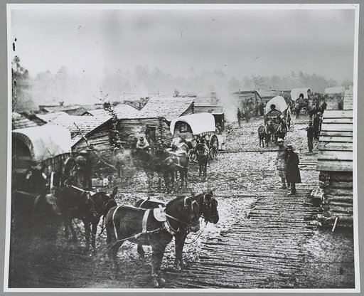 Winter quarters at Centreville, Va.