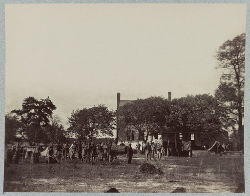 Headquarters U.S. Engineer Battalion in front of Petersburg, Va., September, 1864