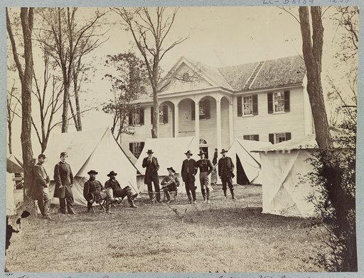 Headquarters Army of Potomac - Wallach's house, Culpeper, Va. September 1863