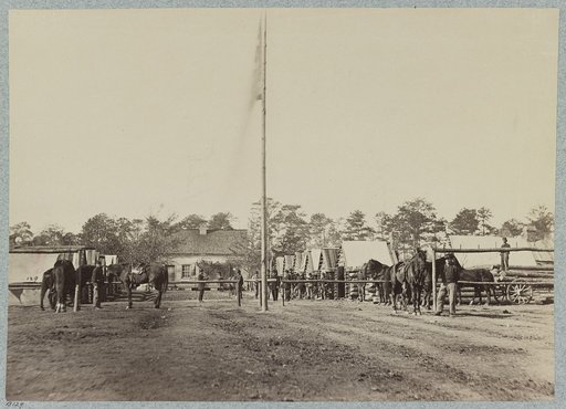 Headquarters 10th Army Corps, Hatcher's Farm, December, 1864