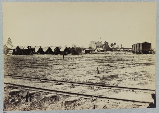 Headquarters 6th Army Corps. Warren Station, in front of Petersburg, Va.