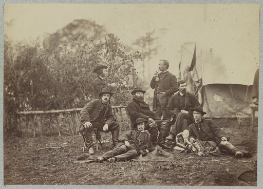 Assistant Engineers at Headquarters Army of Potomac, Brandy Station, Va., January, 1864