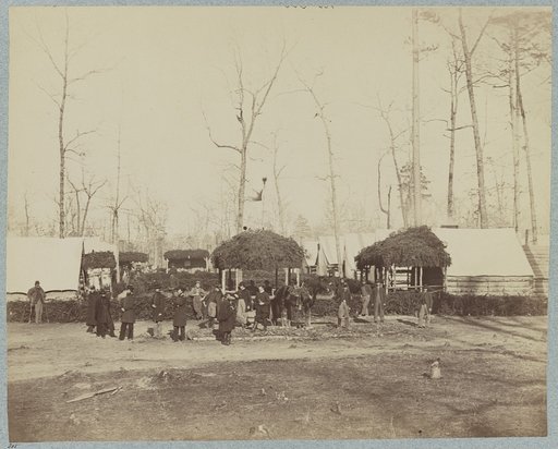 Field Hospital 2d Division, 2d Army Corps near Brandy Station, Va., March, 1864