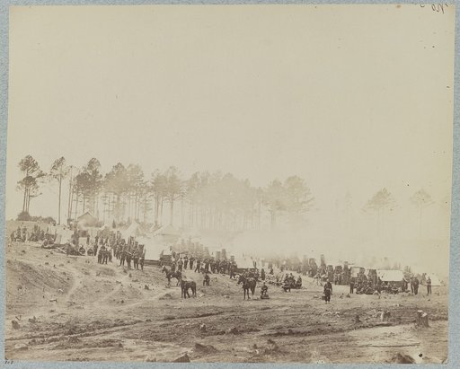 Camp of the 114th Pennsylvania Infantry, Brandy Station, Va., March, 1864