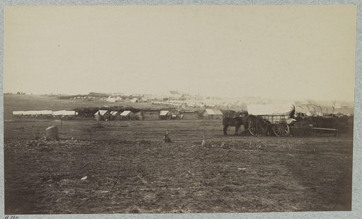 Winter quarters in Army of Potomac near Brandy Station, Va., 1864