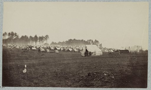 Winter quarters in Army of Potomac near Brandy Station, Va., 1864