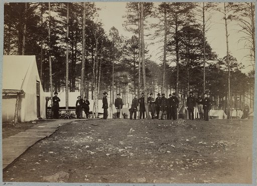 Headquarters Army of Potomac - Brandy Station, April 1864