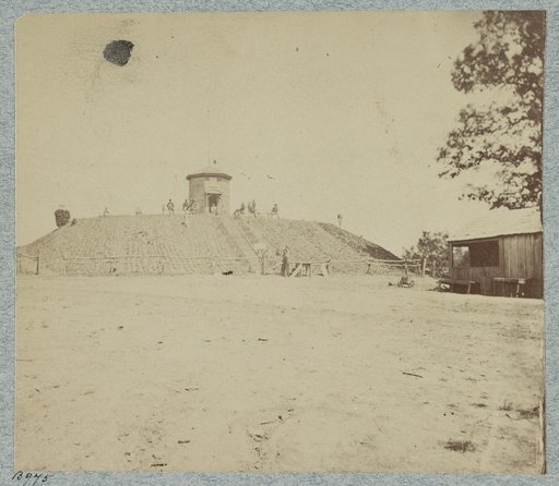 Indian mound in Monument Garden