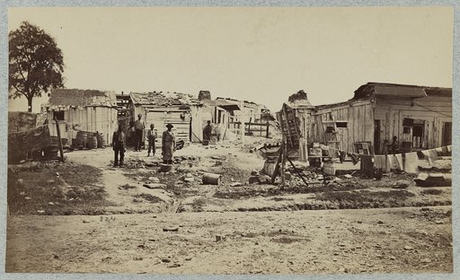 Camp of the Negro Labor crew of the Q.M. Dept, Belle Plain, Va.