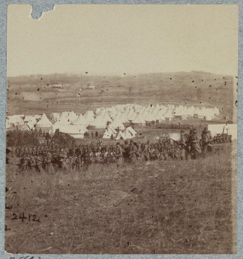 Camp of 31st Pennsylvania Infantry near Washington, D.C. 1862