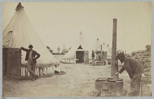 Camp of 153d New York Infantry