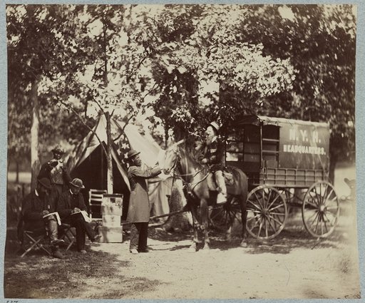 Headquarters of New York Herald, in the field - Bealton (i.e. Bealeton), Va., August 1863