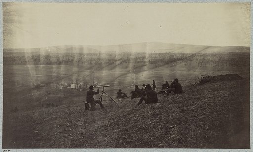 Signal corps on Rapidan River