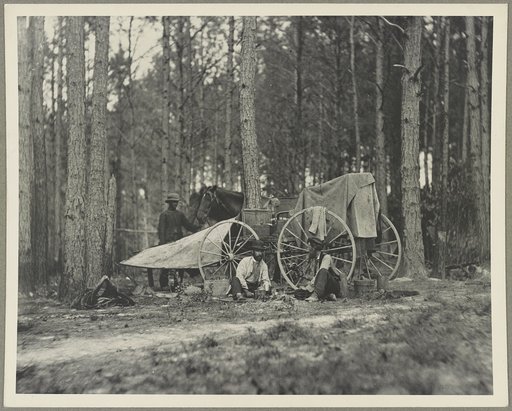 Photographers and wagon